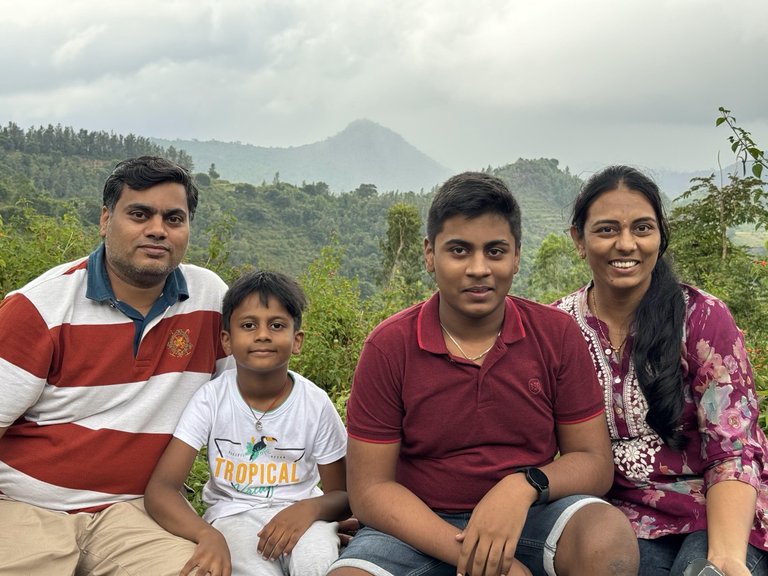 Gadiparthi Sai Sushvik with family